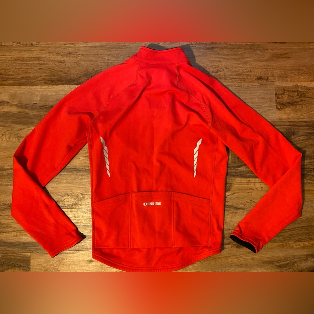 Pearl Izumi Red Women's Zip Up Bike Sweatshirt